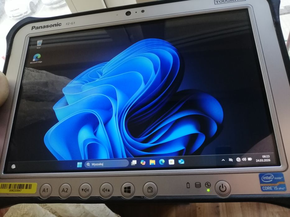 OKAZJA Tablet Panasonic FZ G1 Do diagn RYSIK Wind 11 lub 10 4GB 128GB