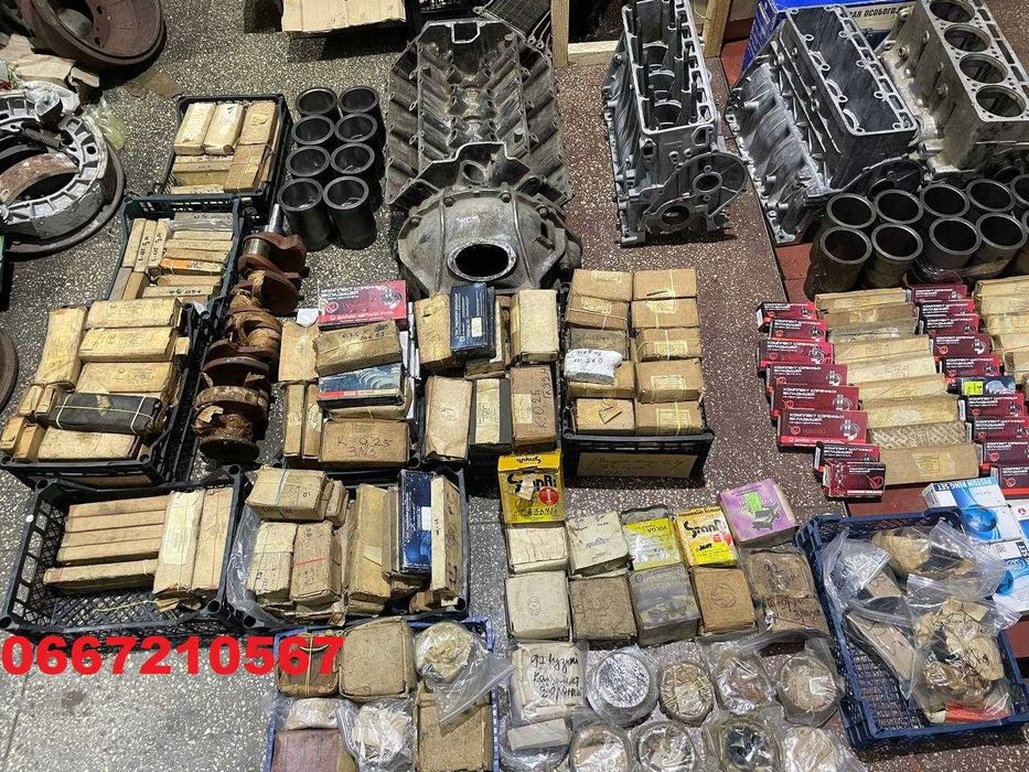 Вкладиші, кільця поршневі Газ 21, Газ 24, Волга Уаз, Газ 53, Змз 402