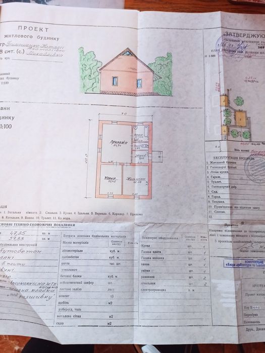 Зем ділянку розпочатим будівництвом