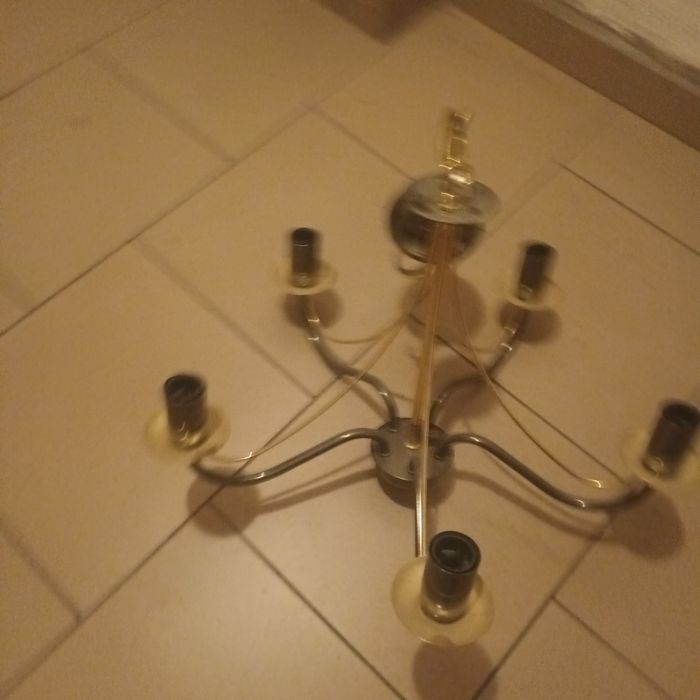 Lampa sufitowa 5 ramienna