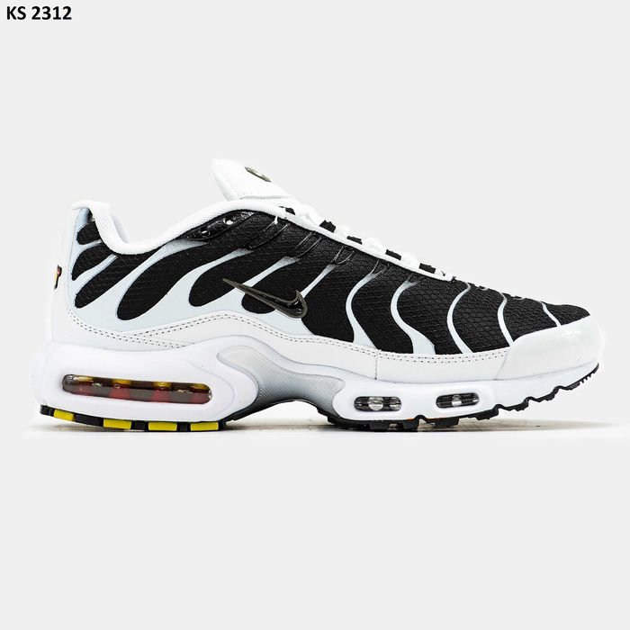 Кросівки Nike Air Max TN Plus White Black. Арт: KS 2312
