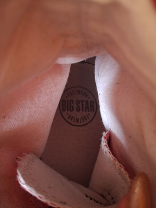 Buty, trampki czerwone męskie Big Star