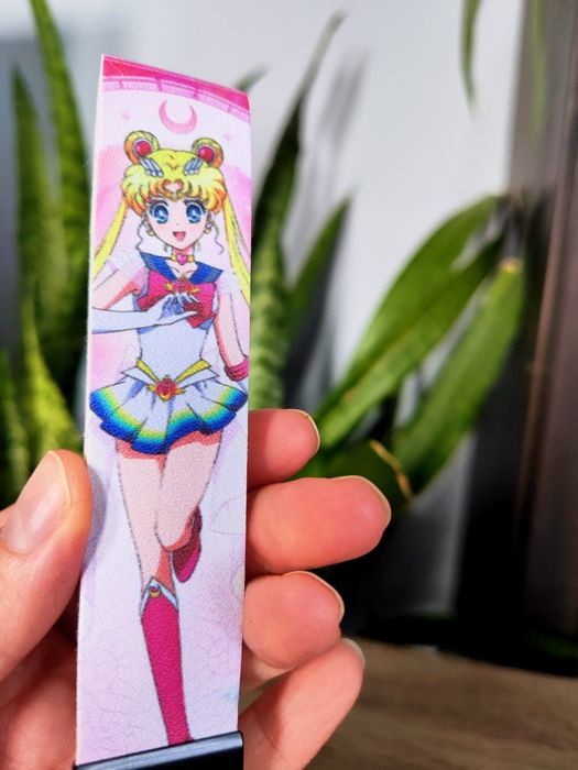 Sailor Moon - skórzany breloczek.