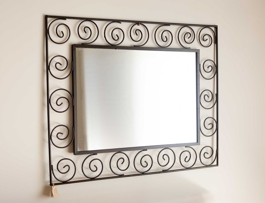 Conjunto consola e espelho