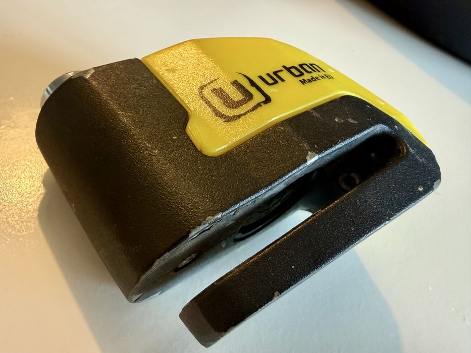 Cadeado Urban para mota com alarme sonoro