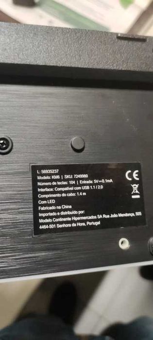 Teclado KM6 Continente