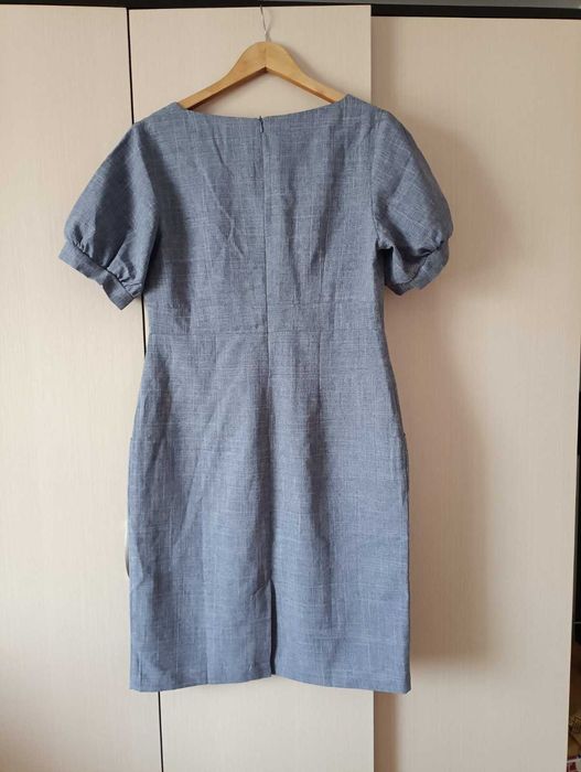 Плаття льон міді р48-50