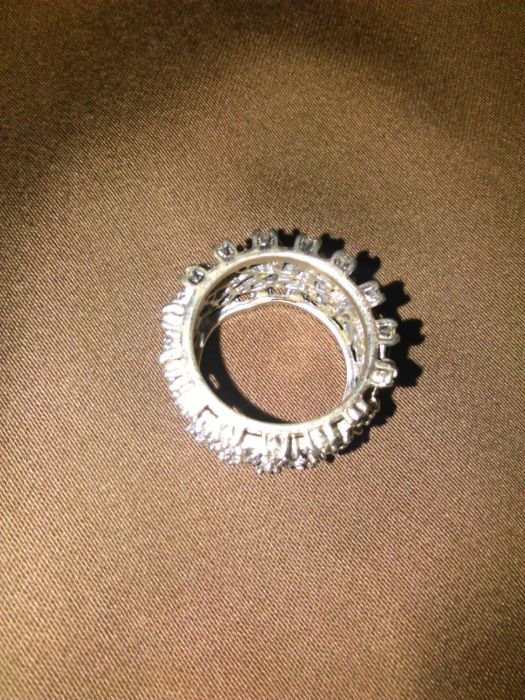 Anel de Prata de Lei 925 com zicornias