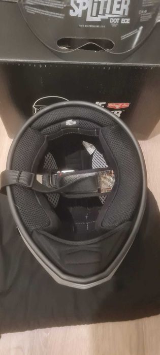 Capacete Biltwell Lane Splitter – Cinzento Mate - XS