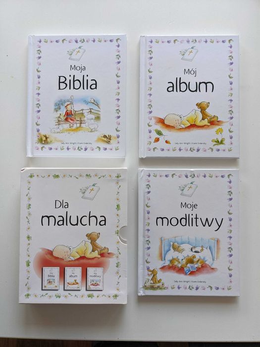 Zestaw książeczek na chrzest Dla malucha. Moja Biblia, album, modlitwy