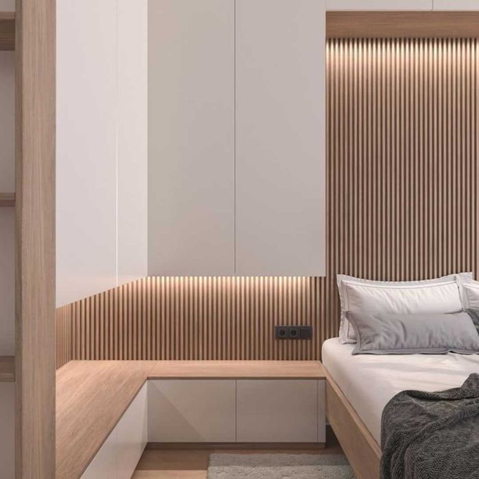 Roupeiros com painéis personalizados