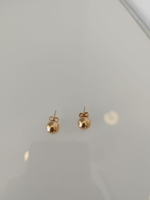 Brincos em ouro 19,2kt