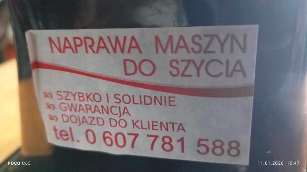 Maszyna do szycia Łucznik