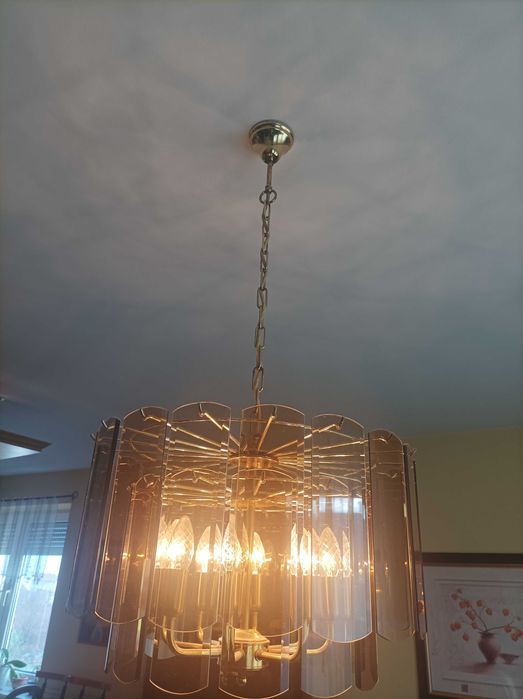 Lampa wisząca, Wortmann & Filz, Niemcy, lata 70.