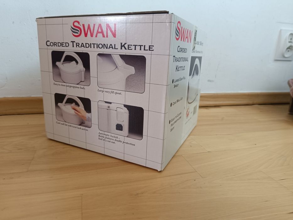 Moulinex Swan vintage retro czajnik elektryczny lata 80-90 nowy