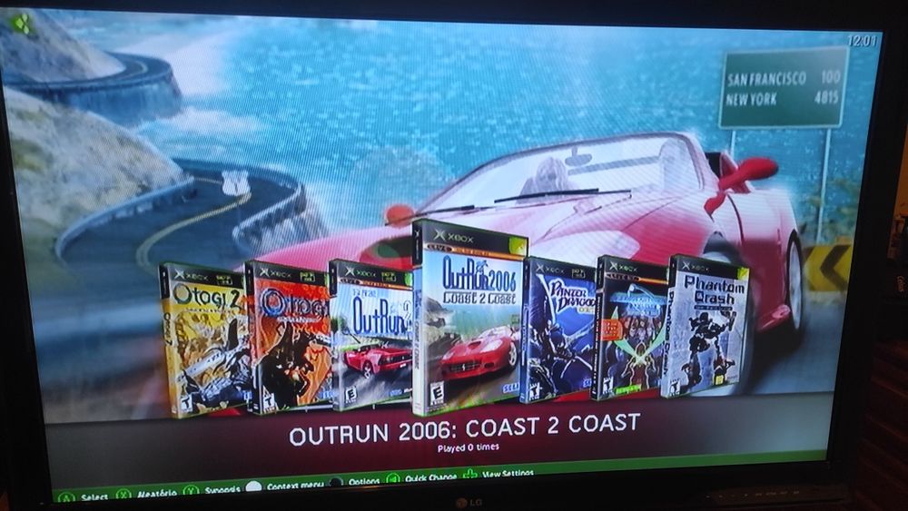 Xbox Cristal e Xbox original 500 Gb +180 jogos