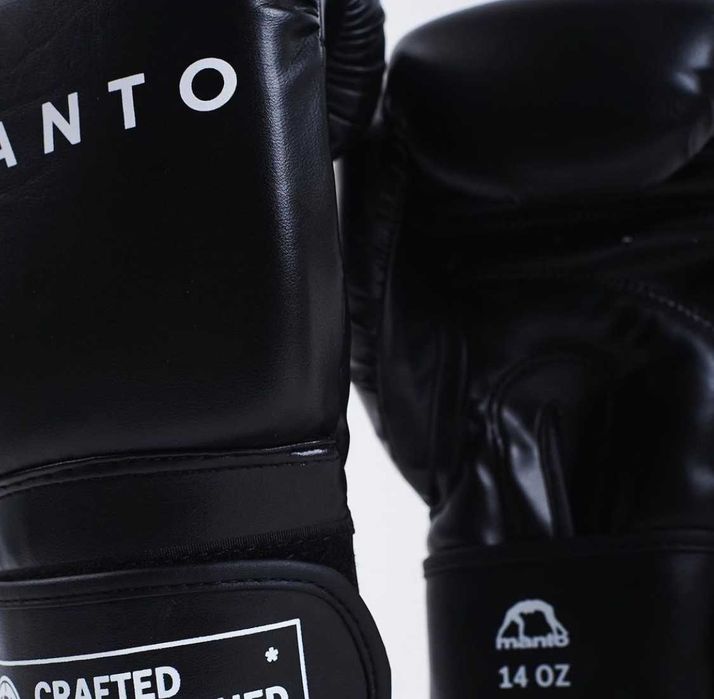 перчатки MANTO BOXING GLOVES impact black оригінал