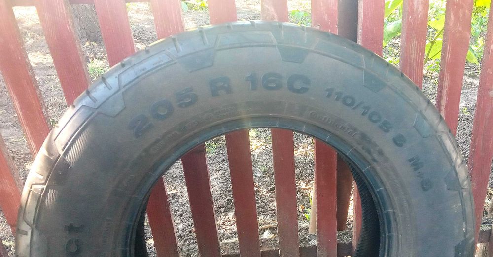 Колеса CONTINENTAL 205R16C 110/108S/M+S 4x4 Contact