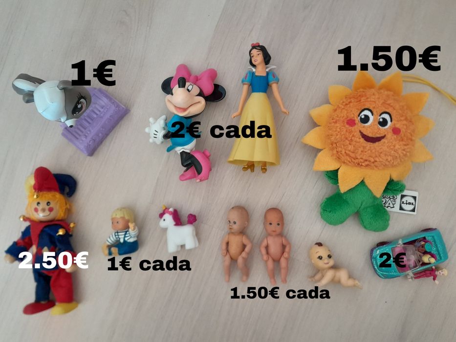 Bonecos Variados várias coleções Barbie, animais, bonecos etc
