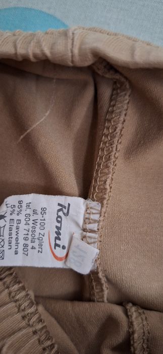 Oddam za darmo Getry  128 capucino