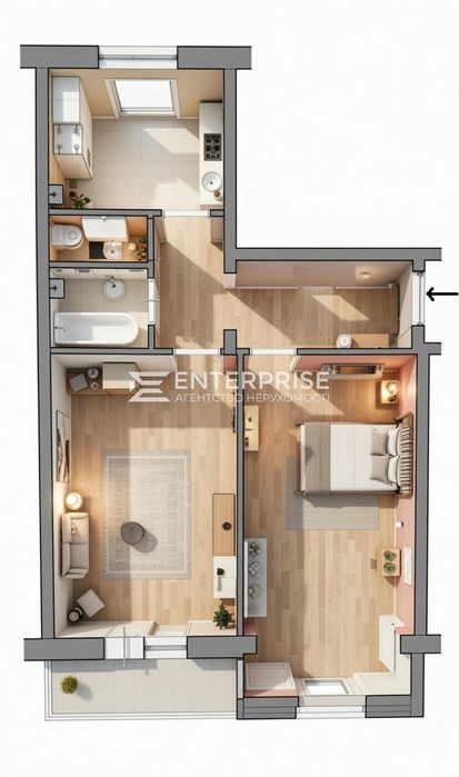 Продаж 2к. квартири поруч метро КПІ, пр. Берестейський