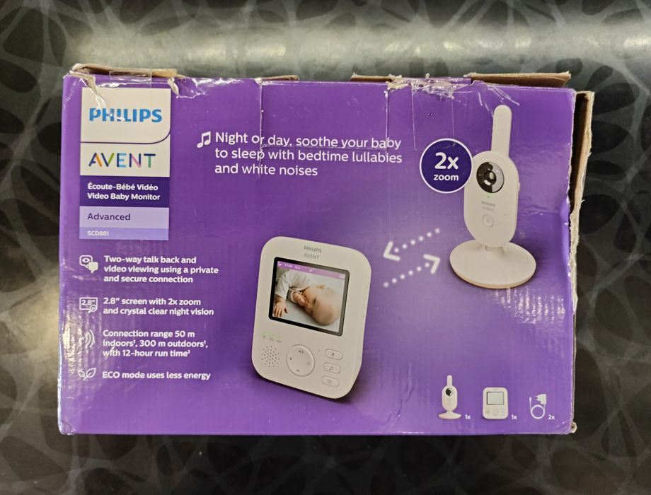 Монітор до відеоняні philips avent, без камери