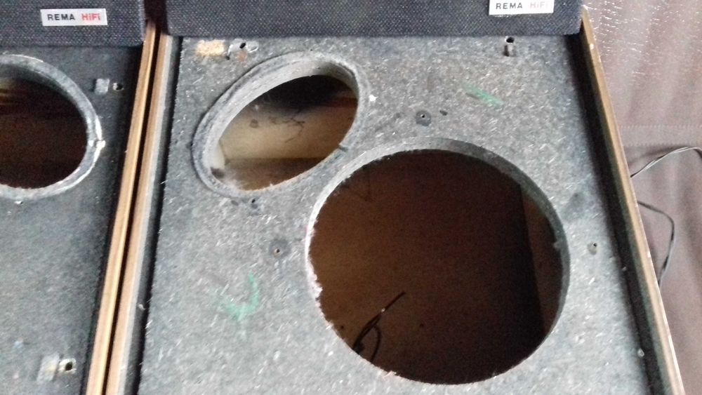 Rema HiFi 40 W  - skrzynie i maskownice