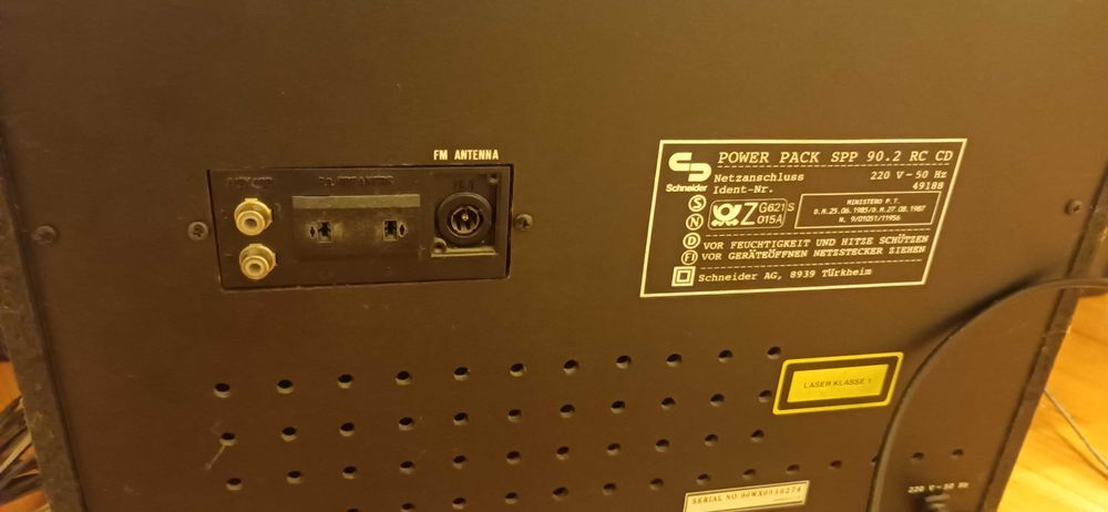Музичний центр Schneider Power Pack SPP 90-2 RC CD