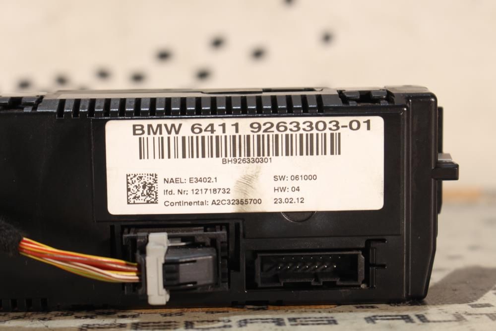 Comando chauffage / sofagem BMW 1 (E87)