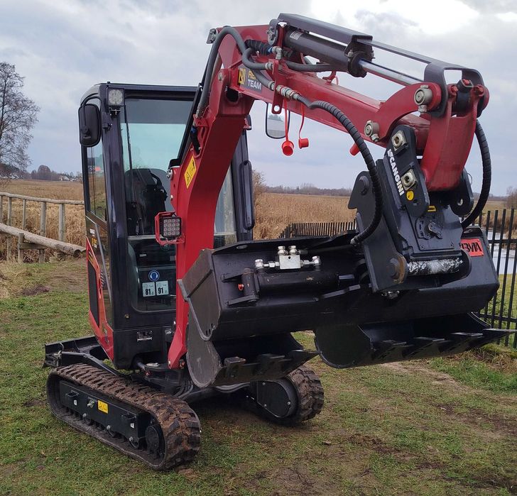WYNAJEM MINI KOPARKI YANMAR – Profesjonalny Sprzęt  Promocja!!!