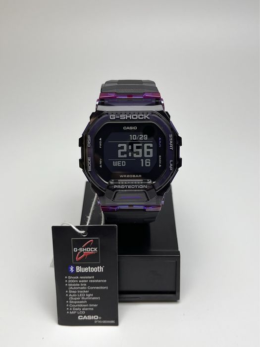 Casio gbd-200sm, casio g shock bluetooth, тактичний годинник