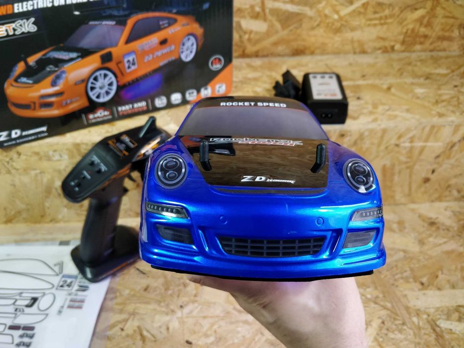 RC машинка дрифт ZD Racing Rocket Brushless 1/16 Нова дріфт