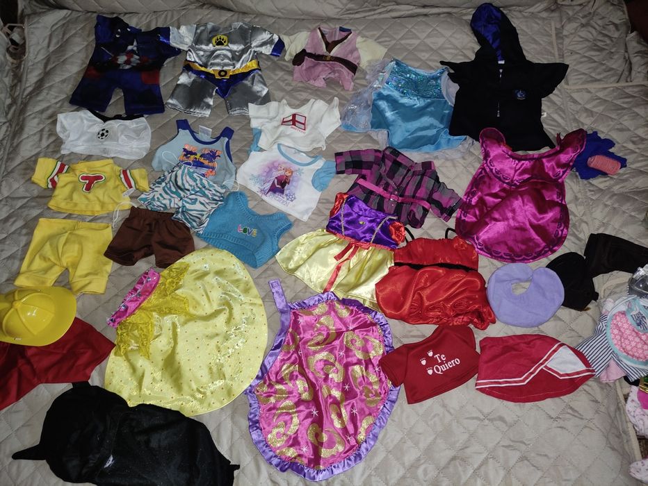 Build a bear  взуття та одяг для ведмедиків