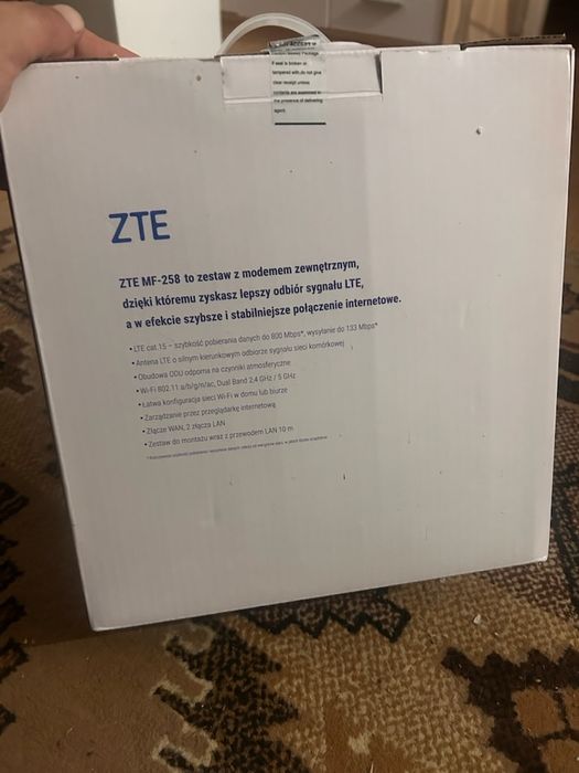 Router bezprzewodowy zew.. ODU IDU LTE WIFI KAT.15 do 800MB/s