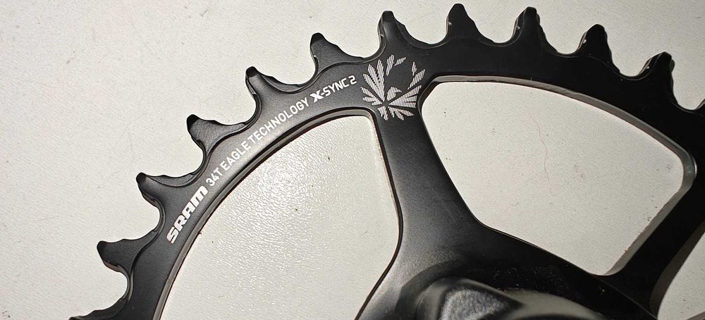 Korba Truvativ Descendant DUB DH 165mm | Zębatka SRAM 34T 6mm Offset