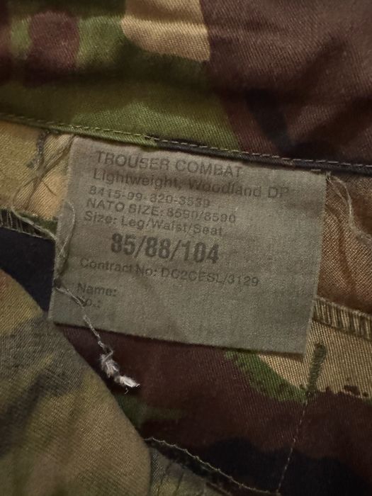 Оригінальна форма Британія Woodland DPM (кітель + штани)