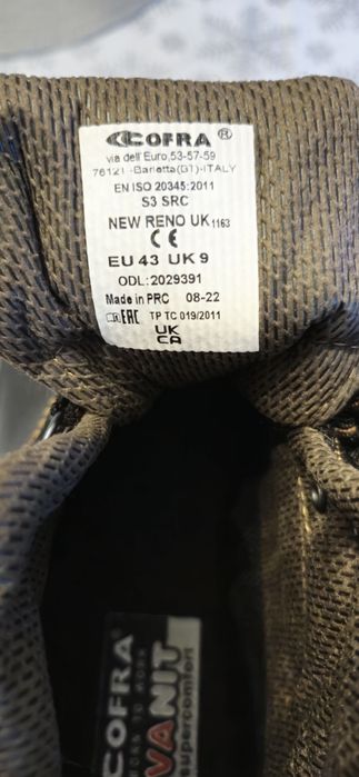 Nowe Buty Robocze  Rozmiar 43