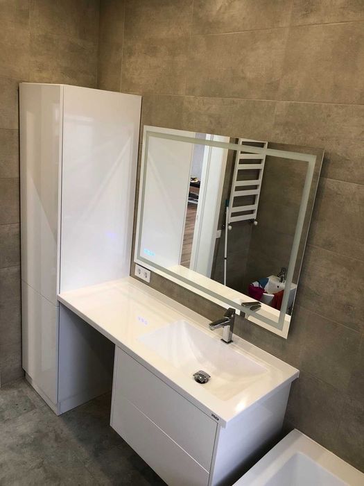 умывальник, столешница в ванную, раковина с искуственного камня