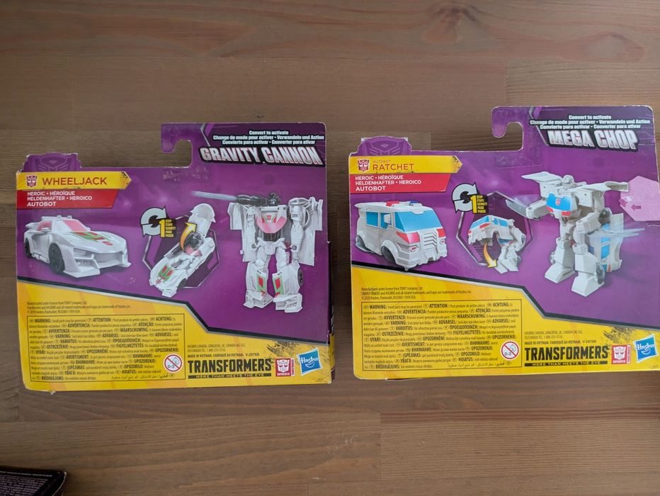 NOVOS e SELADOS - Transformers 2 em 1 Hasbro