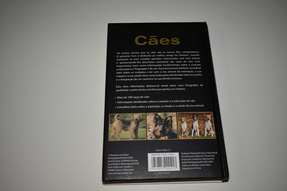 Livro “Cães”, Raças