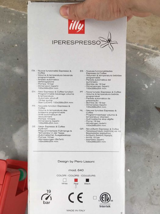 Máquina de café Illy