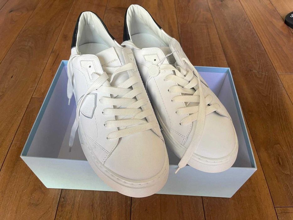 Sneakersy PHILIPPE MODEL Temple BTLD V010 Blanc noir 41