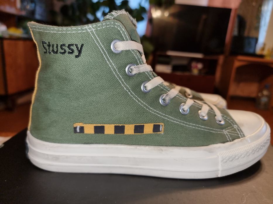 Високі кеди Converse Stussy устілка 26см, відмінний стан