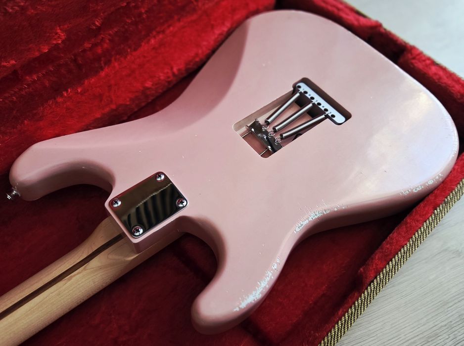Fender Custom Shop Pro Model MJT Aged Pink Shell Stratocaster USA!