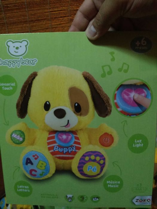 Puppy Aprende Comigo NOVO Happy Bear +6meses