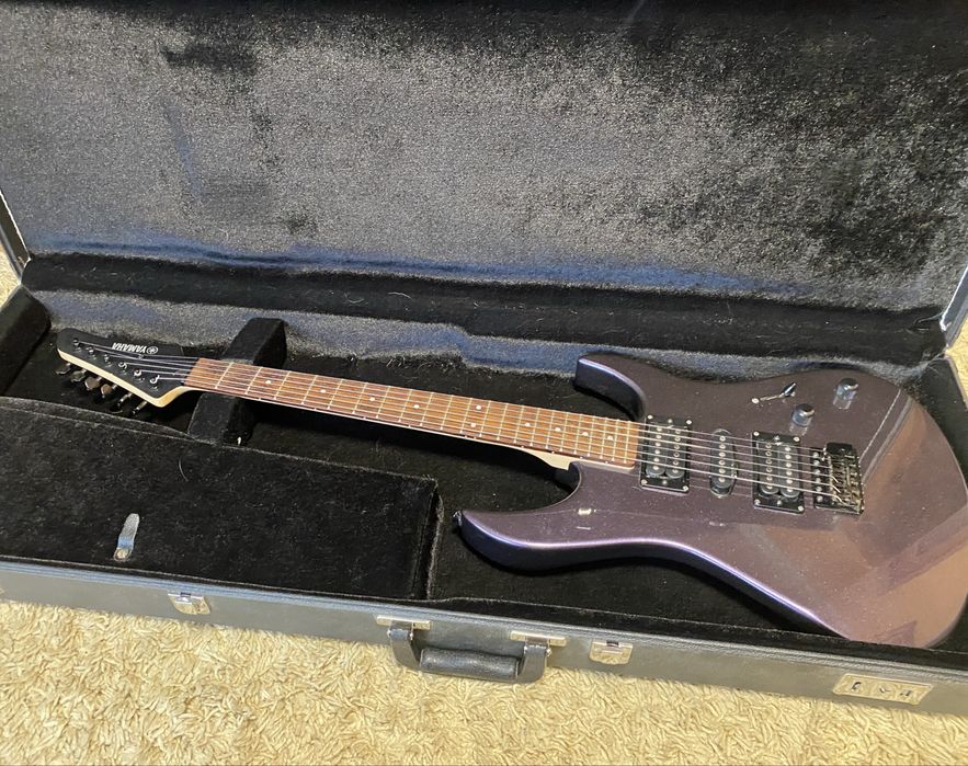 Електрогитара Yamaha RGX121 S Purple Metallic, кофр Rockcase и ремень в подарок