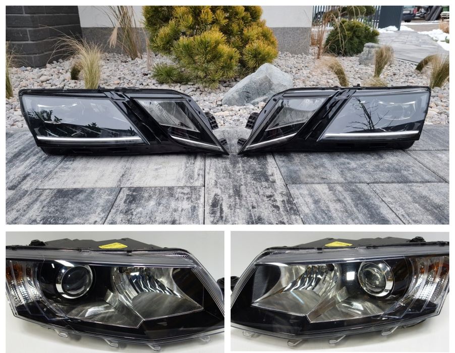 Фари, стопи Оригінал галоген/ксенон Skoda Octavia A5 2013-2020р Європа