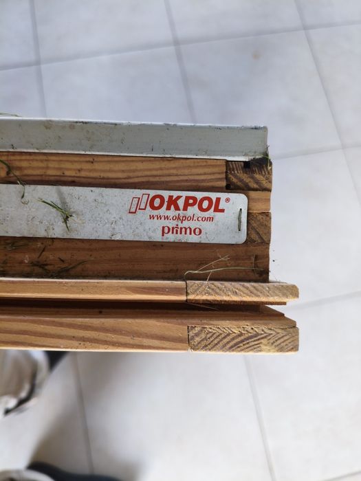 2 Janelas de Sótão OKPOL Primo 80x100 cm – Madeira, Usadas (Coimbra)