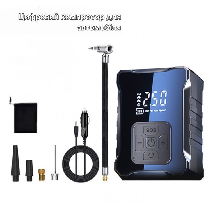 Цифровий компресор для автомобіля