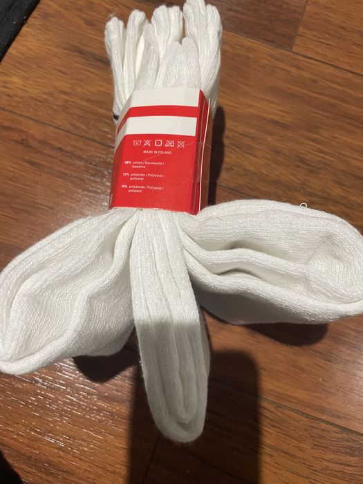 Skarpety białe kappa 3 pary 35-38